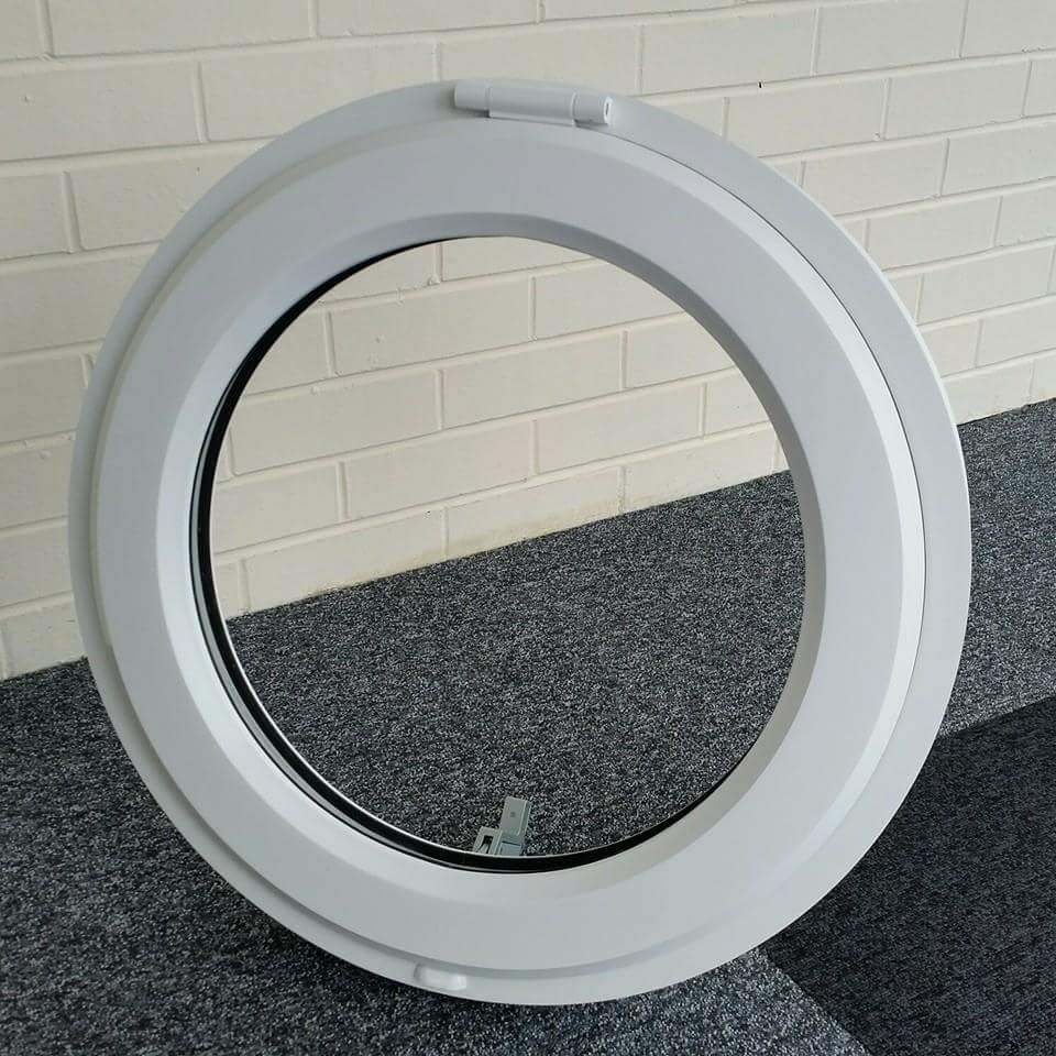 Circular Window UPVC 70mm Rehau Closed UPVC